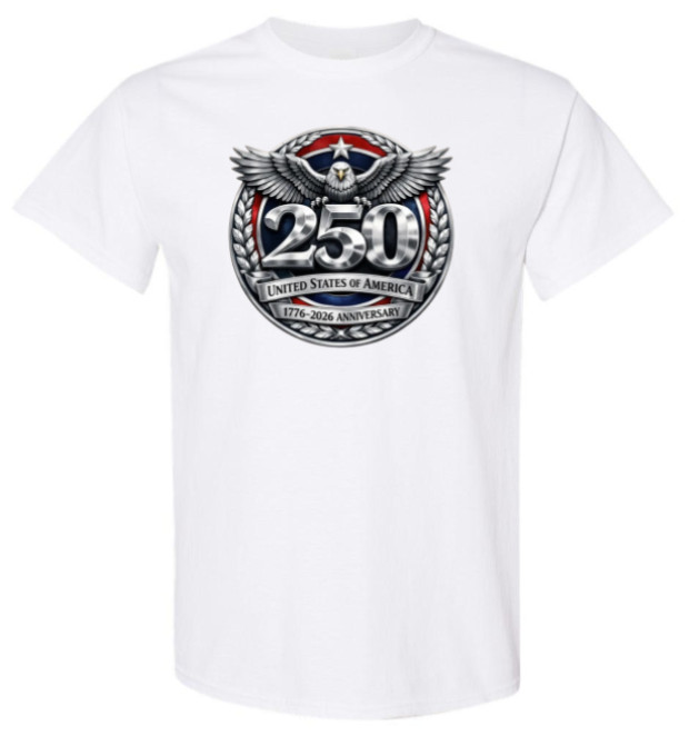 Unisex USA 1776 2026 Tee’s – Choose your color & size!