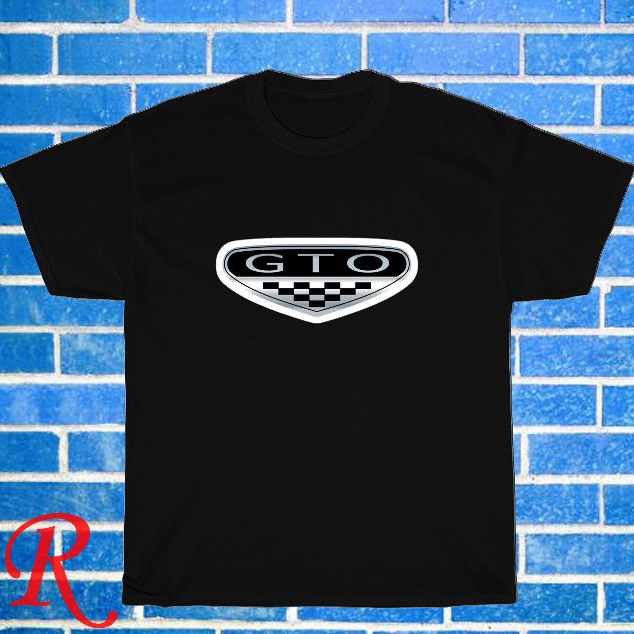 New Pontiac GTO Logo Black/Grey/Navy/White Size S-5XL Unisex T-Shirt