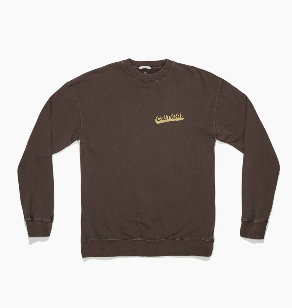 NWT MENS TCSS ZEPHYR CREW SHIRT $65 XL Vino 100% Cotton