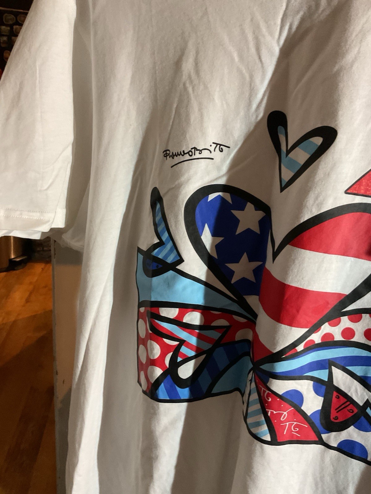 Carnival Cruise Tshirt By Britto NWT Size XL White