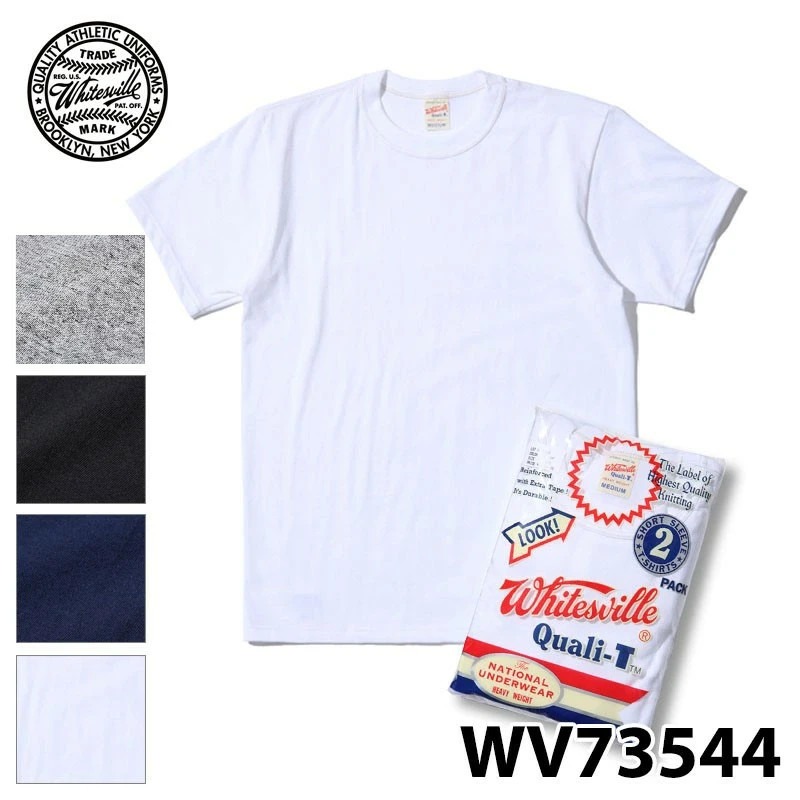 Whitesville WV73544 2-PACK T-SHIRT OFF-WHITE Size XL Men’s Made in Japan