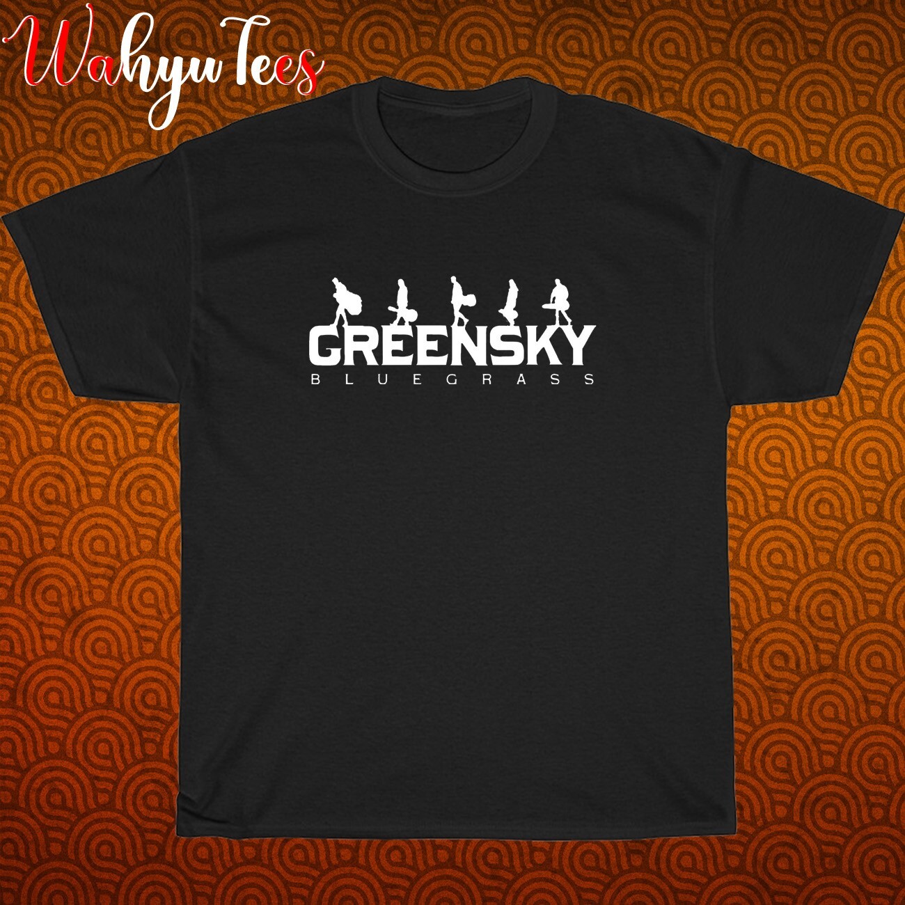 New Best Greensky Bluegrass Logo Black/Grey/Navy/White Size S-5XL Unisex T-Shirt
