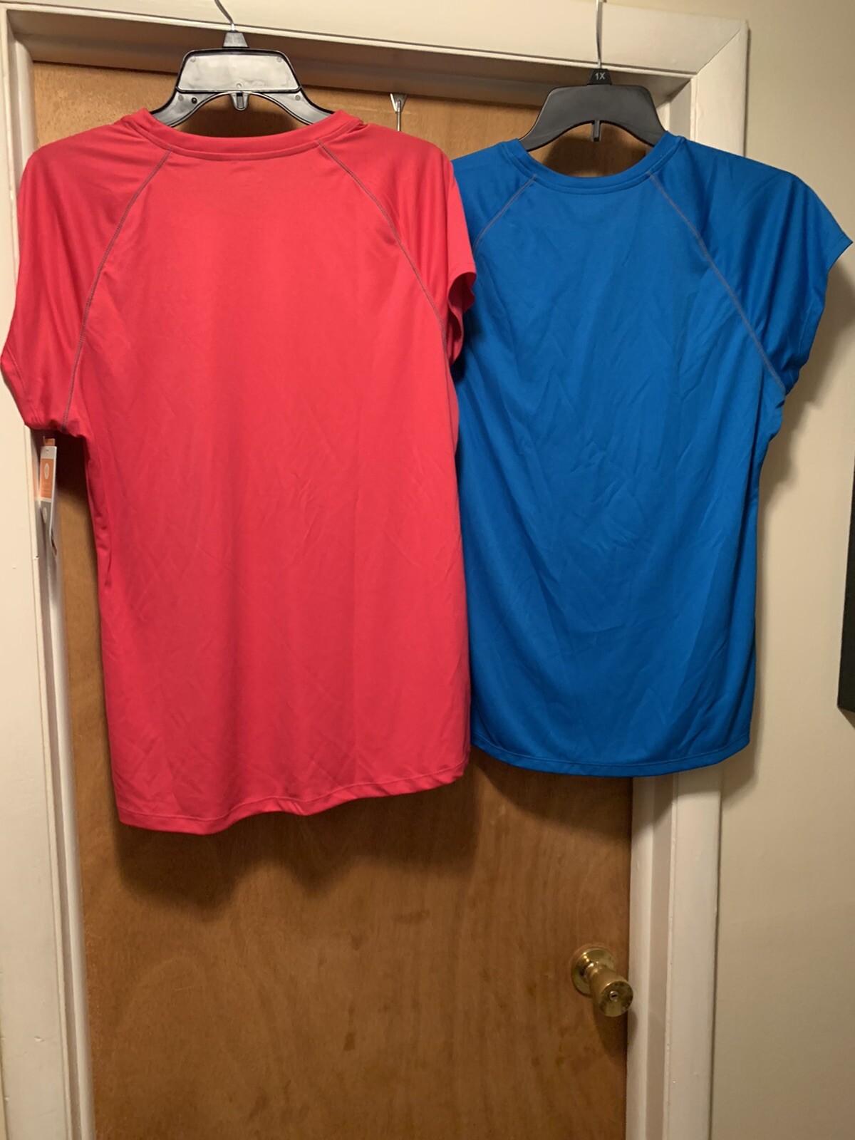 Lot Of 2 Champion Semi Fitted Athletic Workout Tee Shirt T-Shirt Top Womens XLL