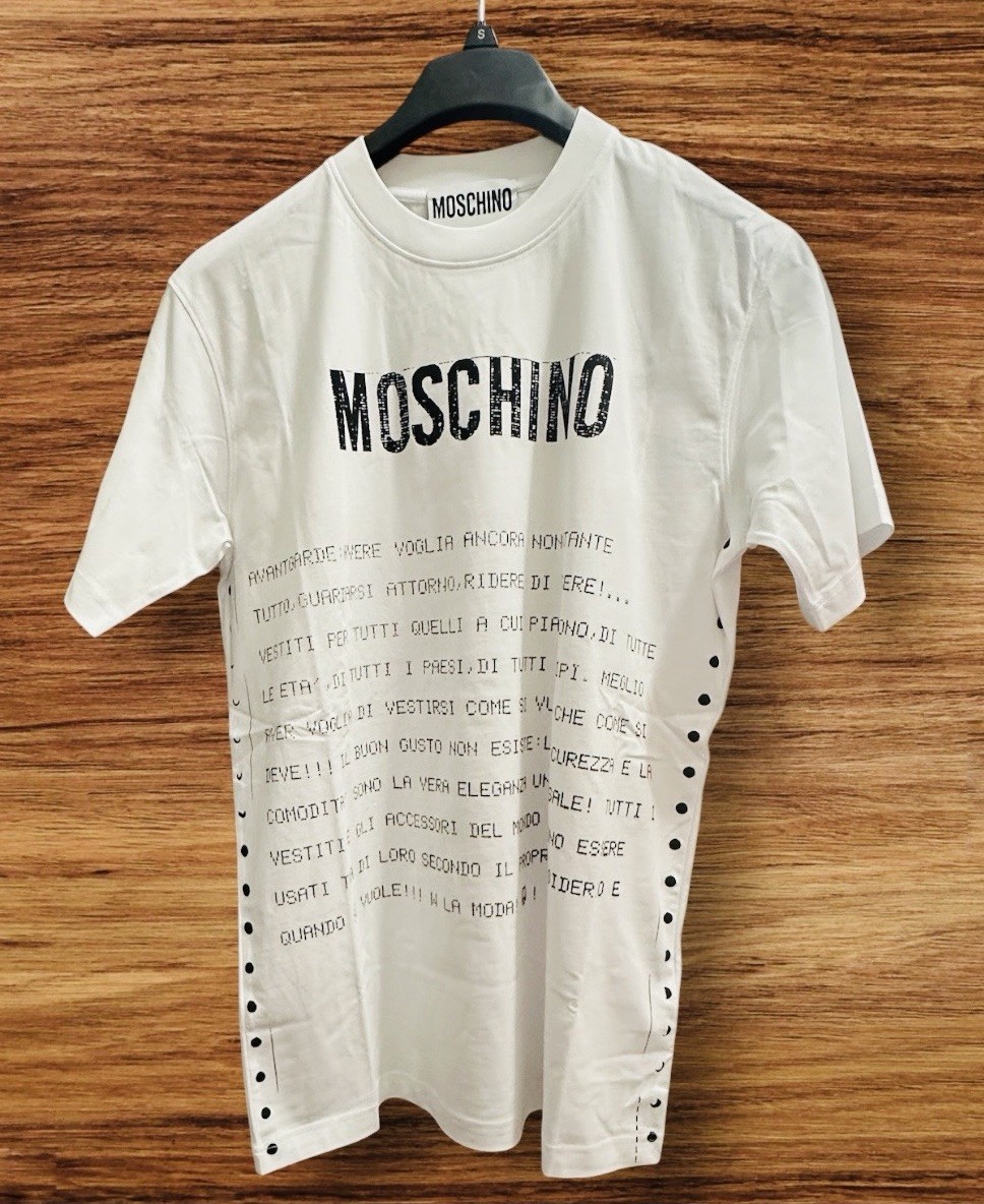 New Authentic Moschino Couture Cotton Shirt, M,L,XL Retail $360