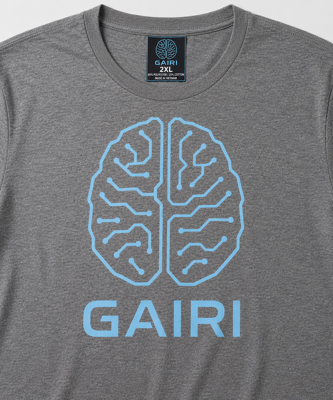 GAIRI – Generative AI Research Institute Unisex Graphic T-Shirt Navy or Gray