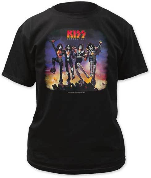 KISS Destroyer T SHIRT S-M-L-XL-2XL Brand New Official Impact Merchandising