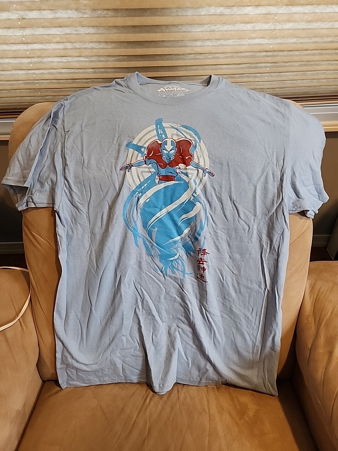 NW(O)T Avatar: The Last Airbender Aang Unisex Graphic T-shirt Size L