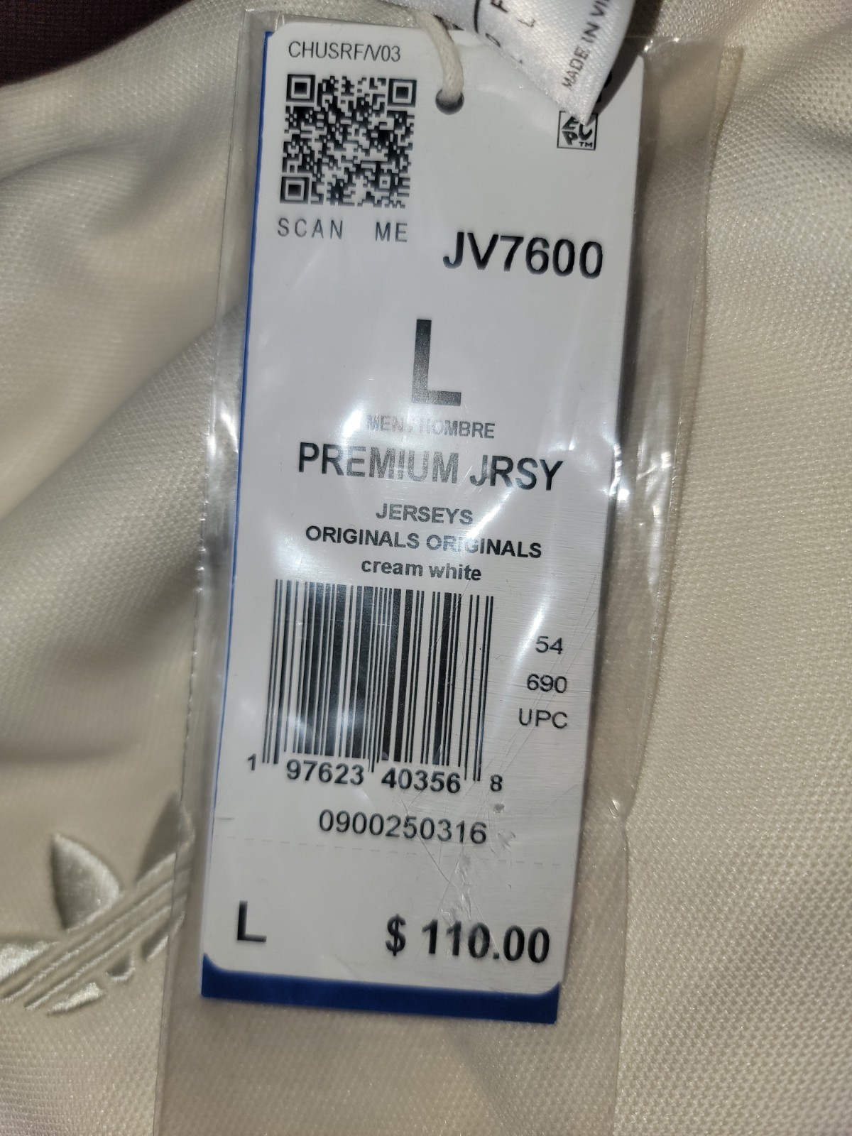 NEW MENS ADIDAS ORIGINALS OVERSIZE PREMIUM TREFOIL JERSEY SHIRT ~ LARGE #JV7600