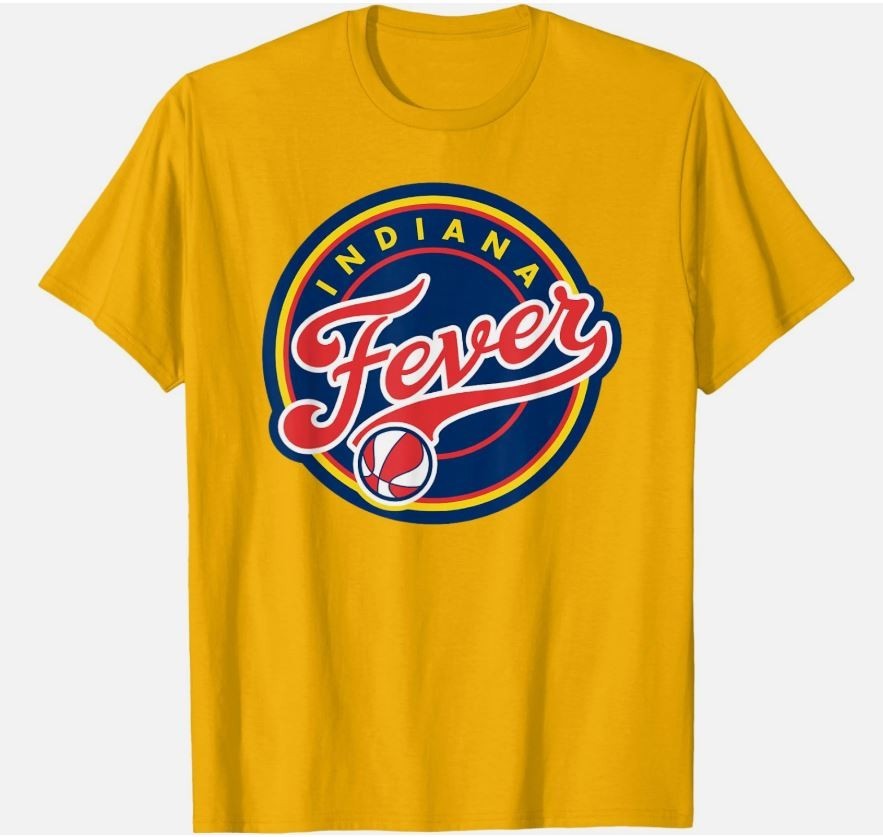 Indiana Fans – Fever Sports Basketball Logo Retro Unisex T-Shirt