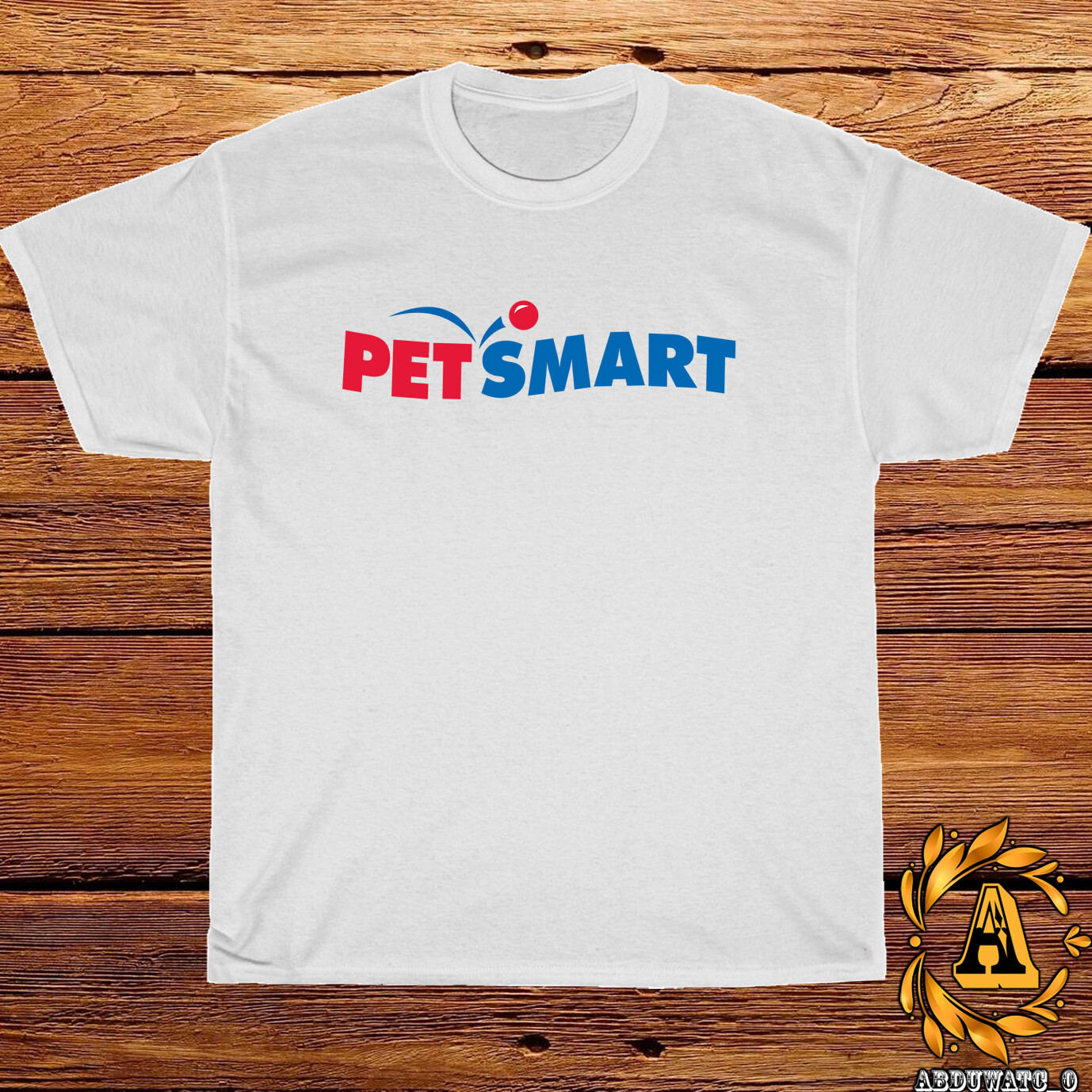 PetSmart Pet Supplies Logo Black/ Grey/ White/ Navy / Red T-Shirt Size S-5XL