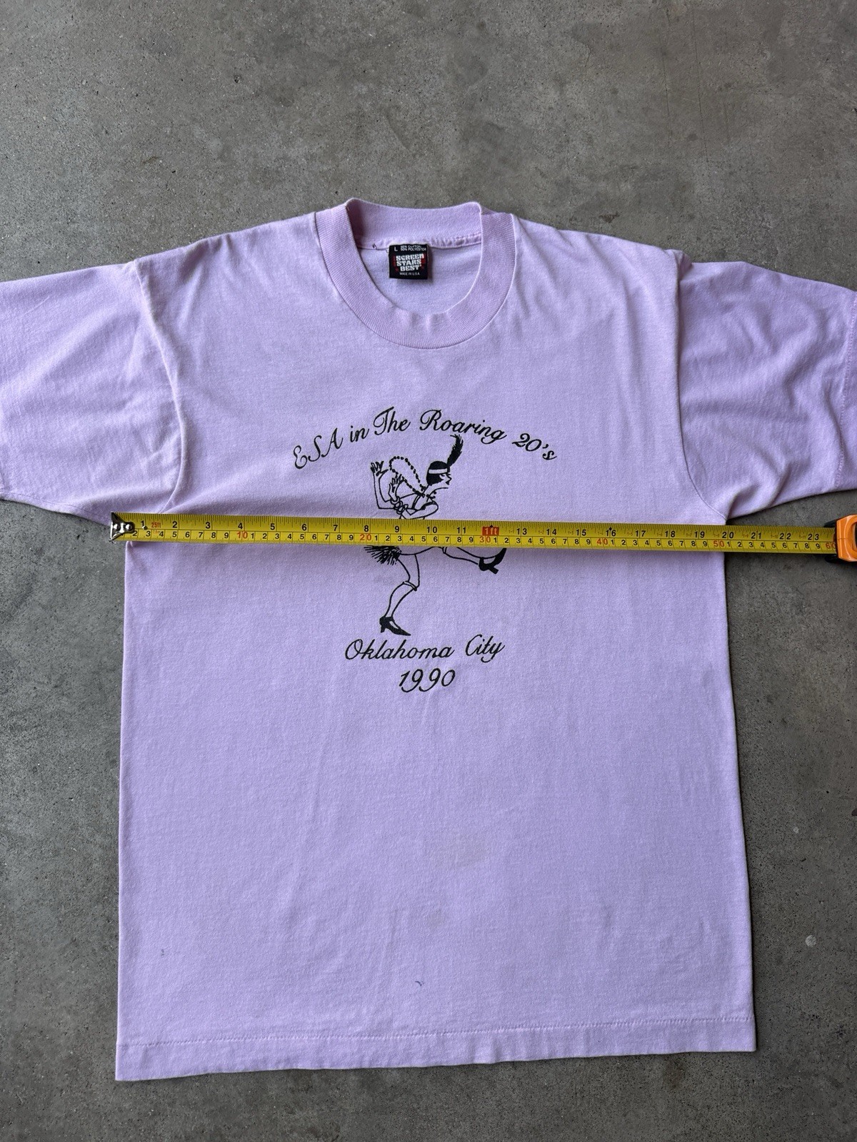 VTG 90s Ecological Society of America (ESA) In the Roaring 20’s Pink T-Shirt (L)