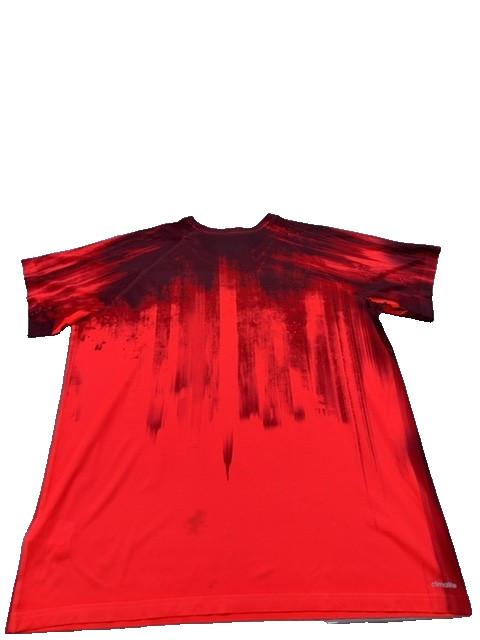 Adidas Men’s Red Adizero Running T-Shirt XL Short Sleeve Climate