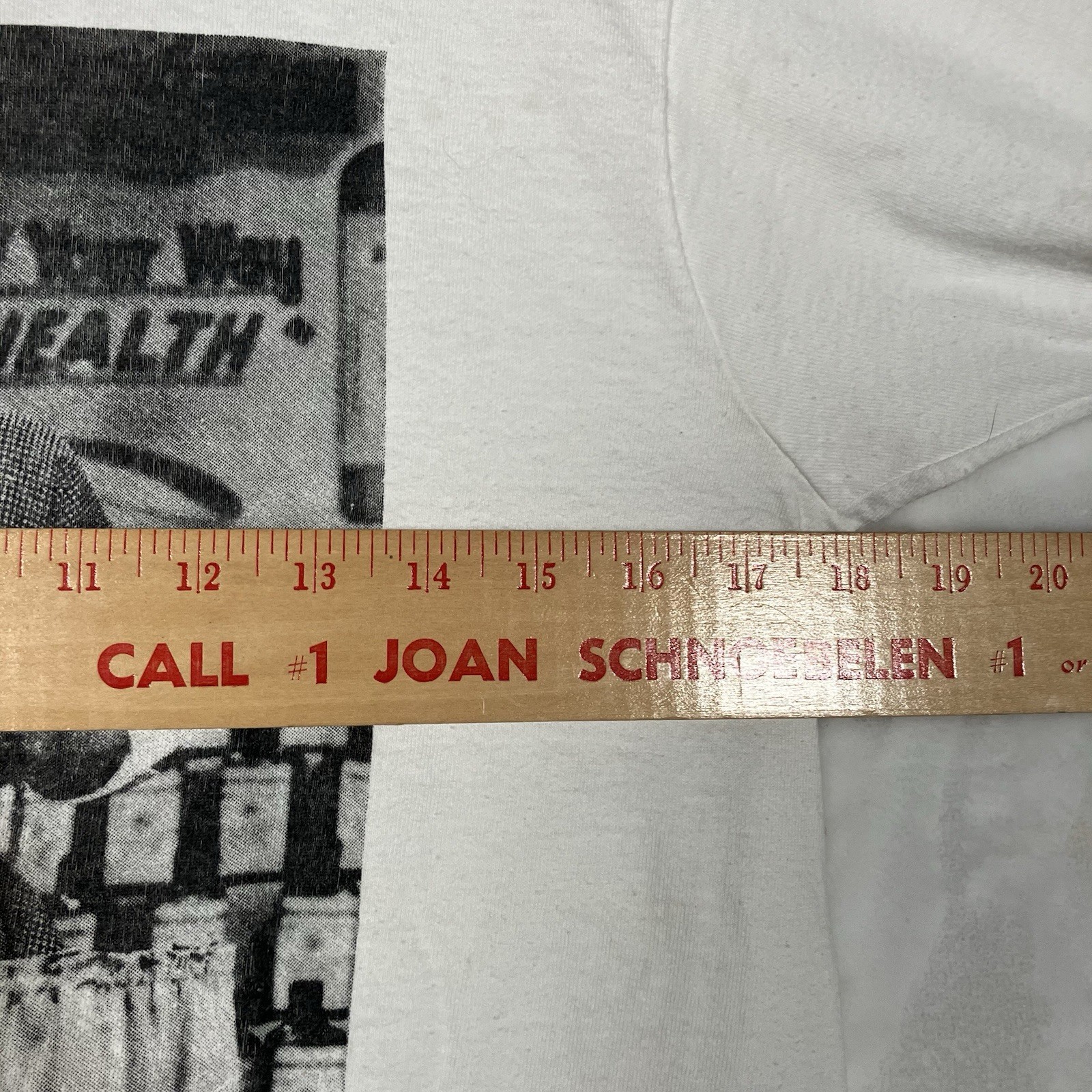 Classic I Love Lucy Vitameatavegamin White Single Stitch Shirt Size M