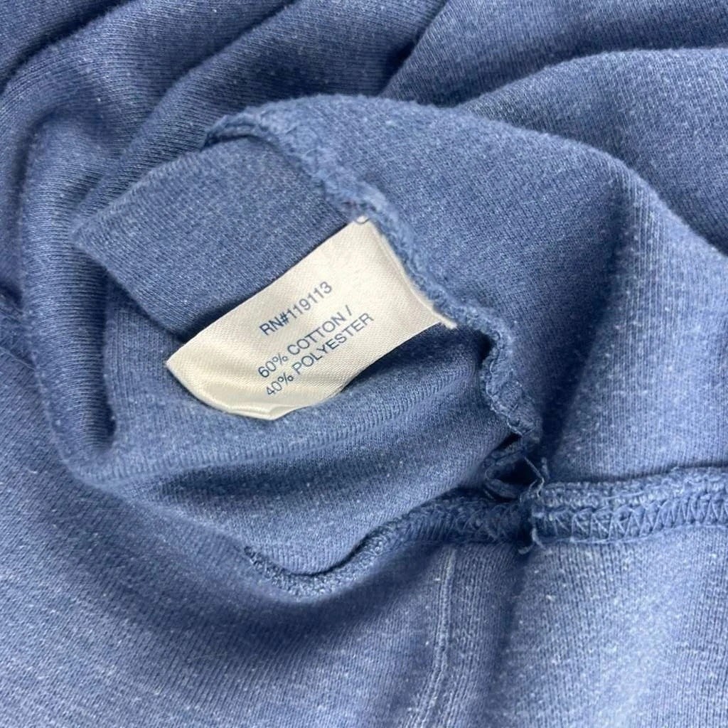Cuffys Sweatshirt Mens XL Blue Knit Long Sleeves 1/4 Zip Pullover