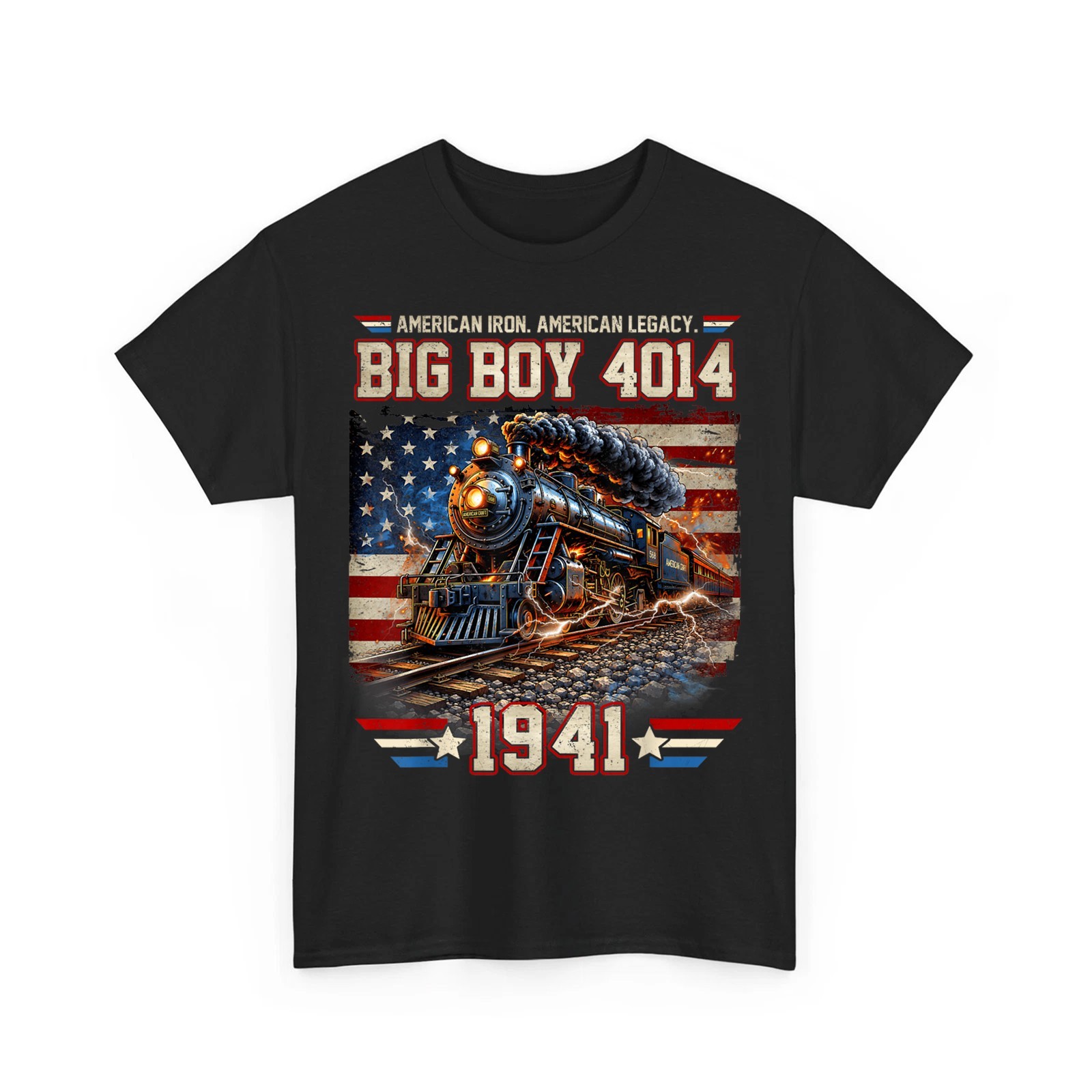 Big Boy 4014 Vintage Steam Locomotive Railroad Train Engine Unisex T-Shirt