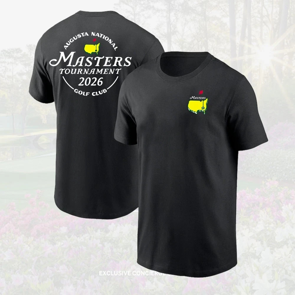 HOT – 2026 Masters Logo 2-sided T Shir Golf Club Tee Fan Gifts The Masters Golf