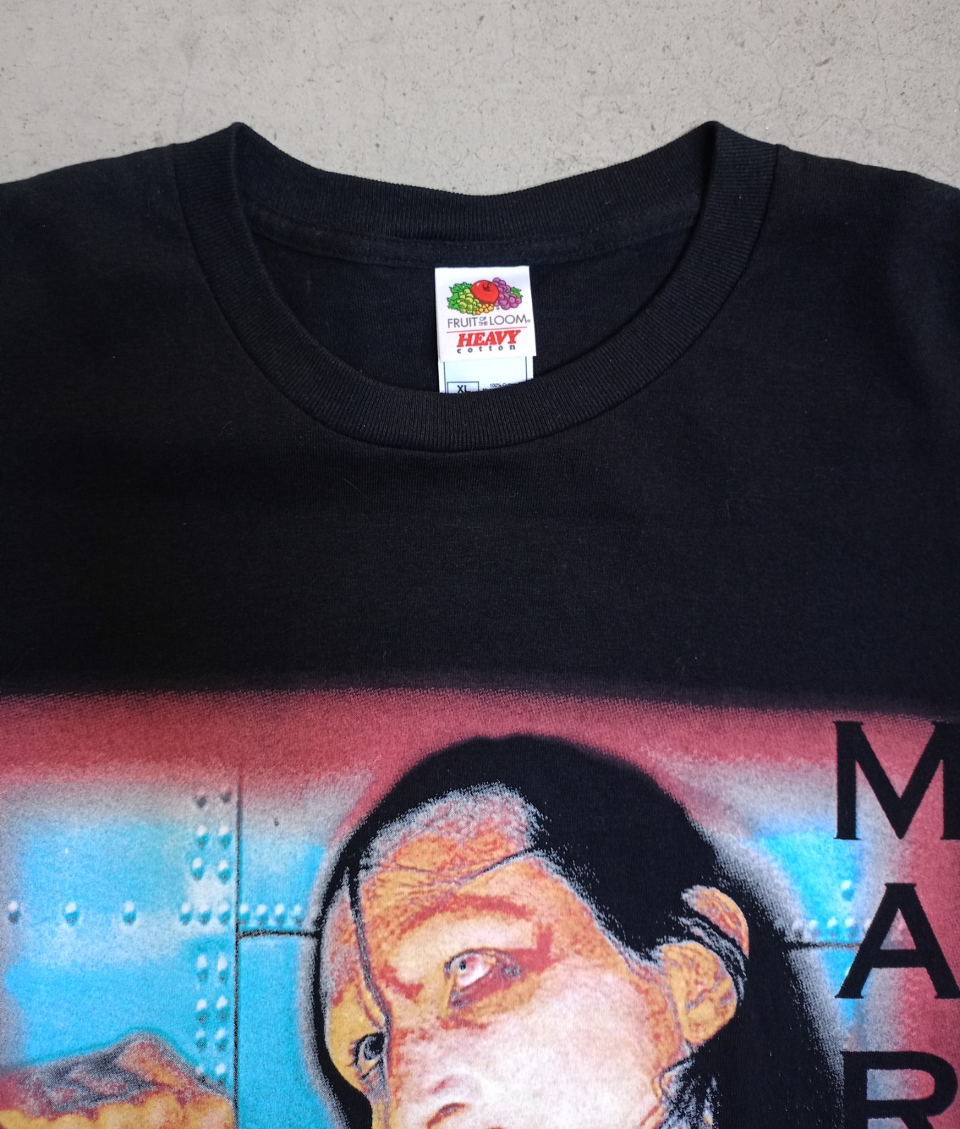 VINTAGE 2003 MARILYN MANSON T-SHIRT – THE GOLDEN AGE OF GROTESQUE-XL-MINT FOTL