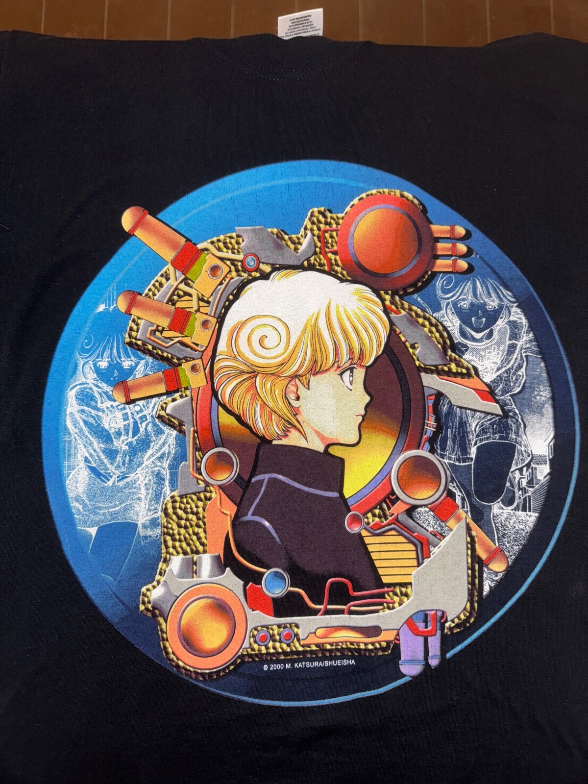 Movie X VINTAGE 20s video girl Ai anime licensed promo shirt