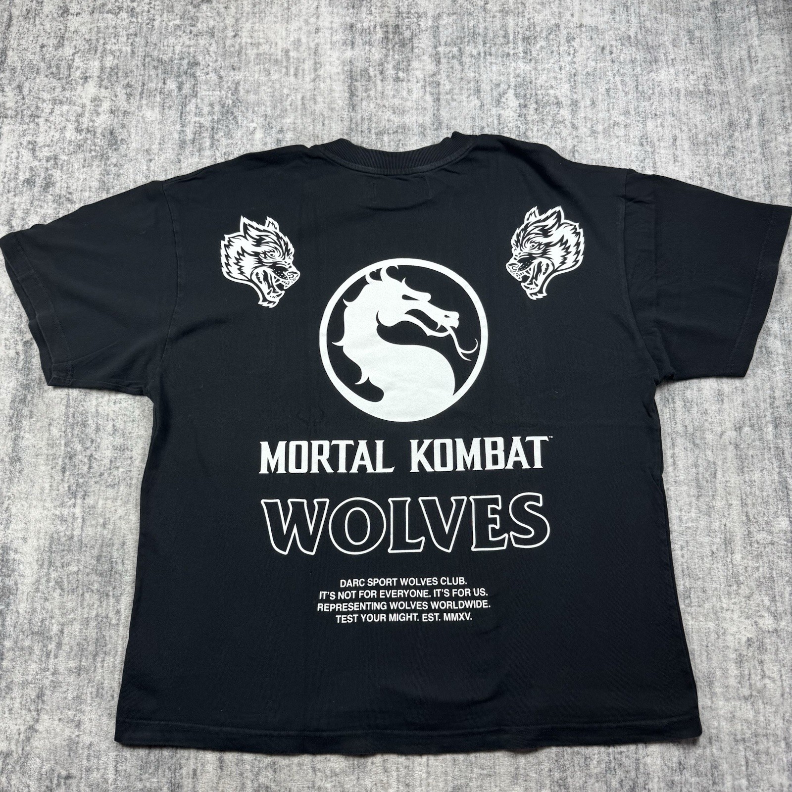 Men’s Large Darc Sport x Mortal Combat Black Bodybuilding Limited #362/1000