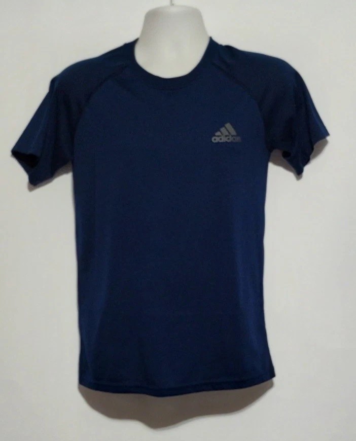 Adidas Men’s Small Blue Workout T Shirt Ultimate Tee