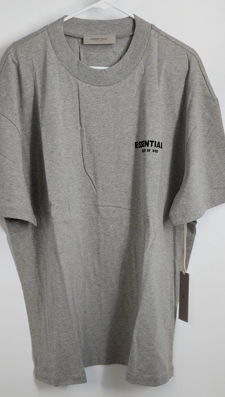 Fear of God Essentials T-Shirt Dark Oatmeal Gray XL