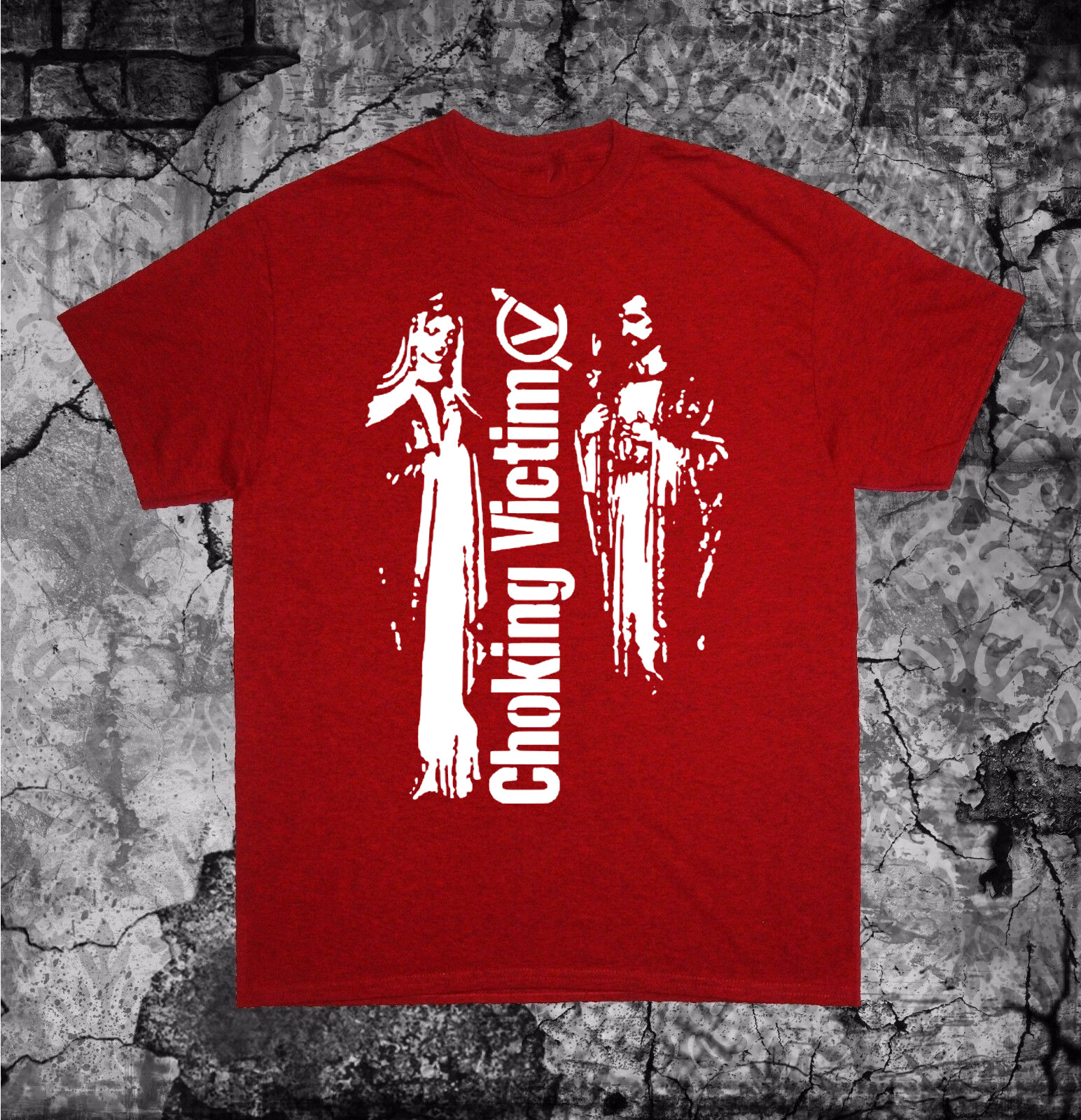 Choking Victim T Shirt Leftover Crack Subhumans Crass Amebix Citizen Fish Doom