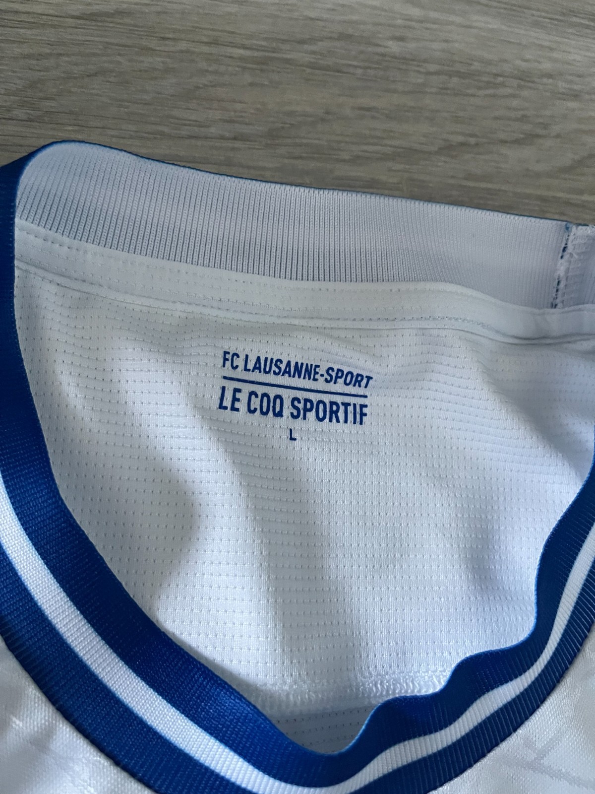 Lausanne Sport FC 2020 2021 Home Shirt L Le Coq Sportif Aldin Turkes #99 Signed