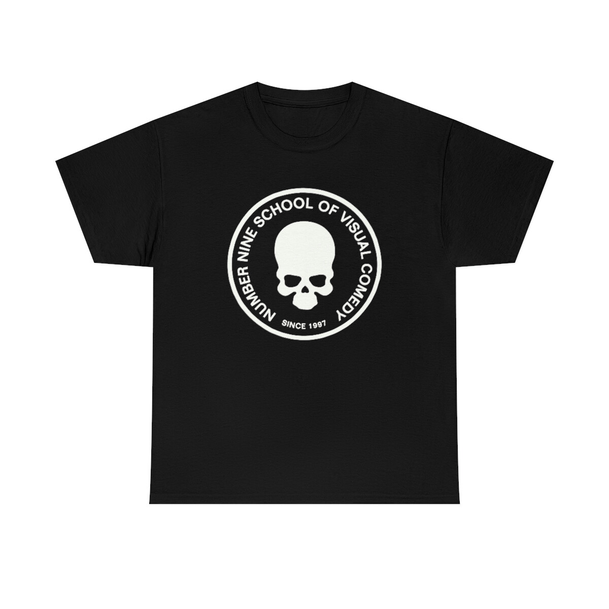 School Of Visual Comedy Number Nine Heavy Cotton Tee Shirt