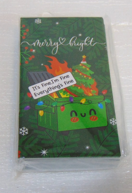 Dumpster Fire Ornaments Christmas EMS Nurse Friend Coworker Friends 50 PCS Gifts