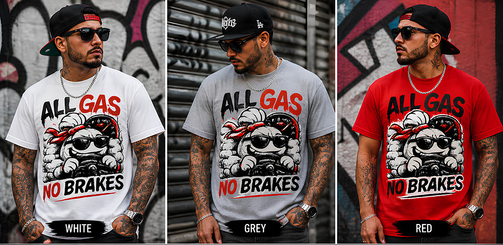 Big & Tall Sneaker Tee Shirt to Match with Jordan 3 Worlds Best Dad All Gas T