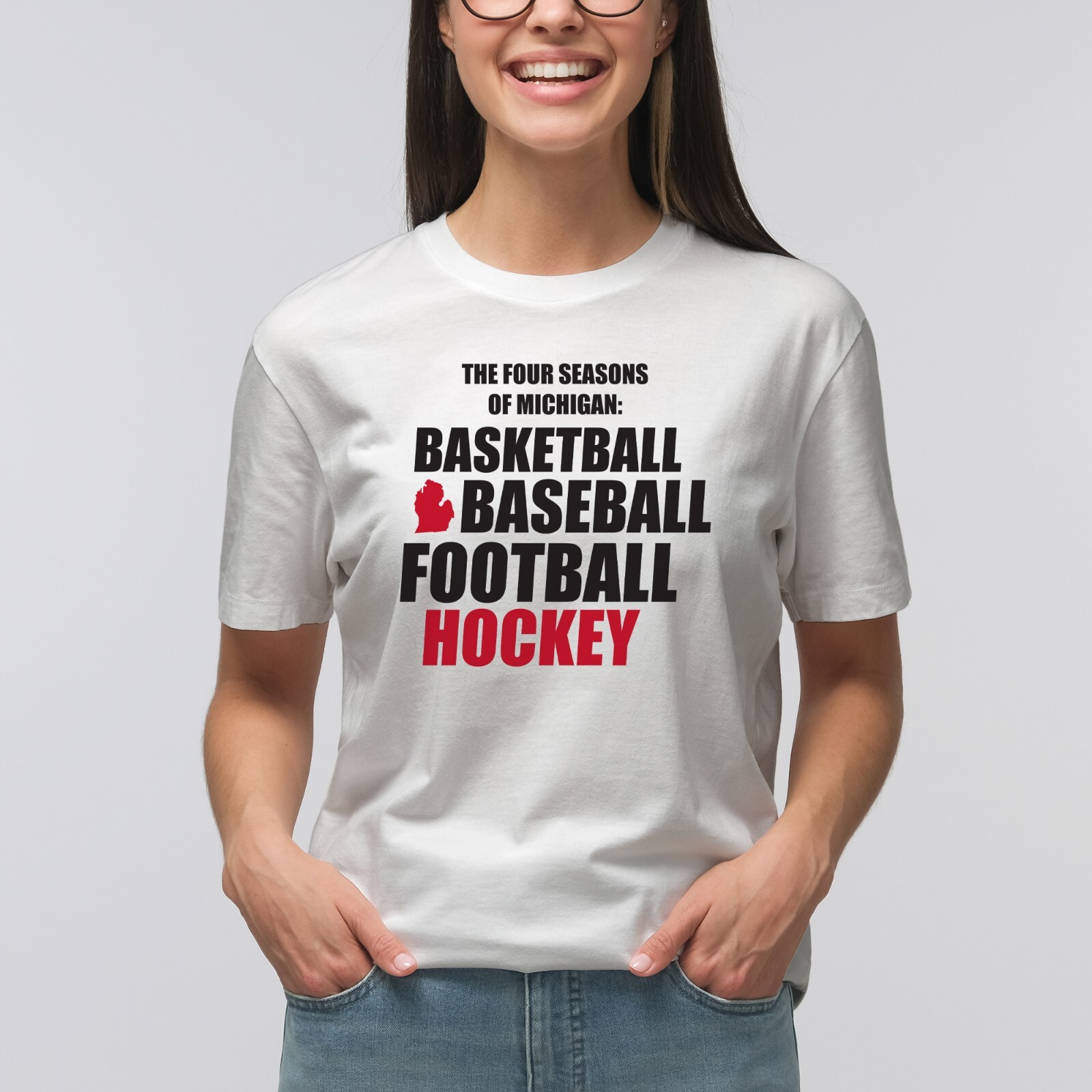 Four Seasons of Michigan T-Shirt