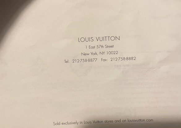 Louis Vuitton Damier Pocket Long-Sleeve Tee – Brown, Excellent Condition
