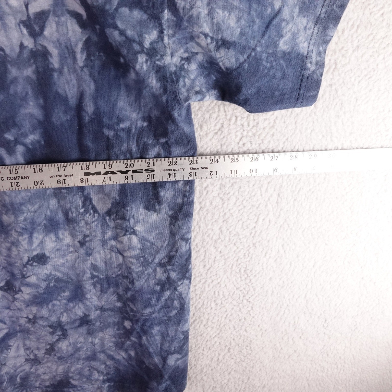 Polar Graphics Wolf Pack Moon Tie Dye T-Shirt Mens XL Blue Arizona Vintage Style