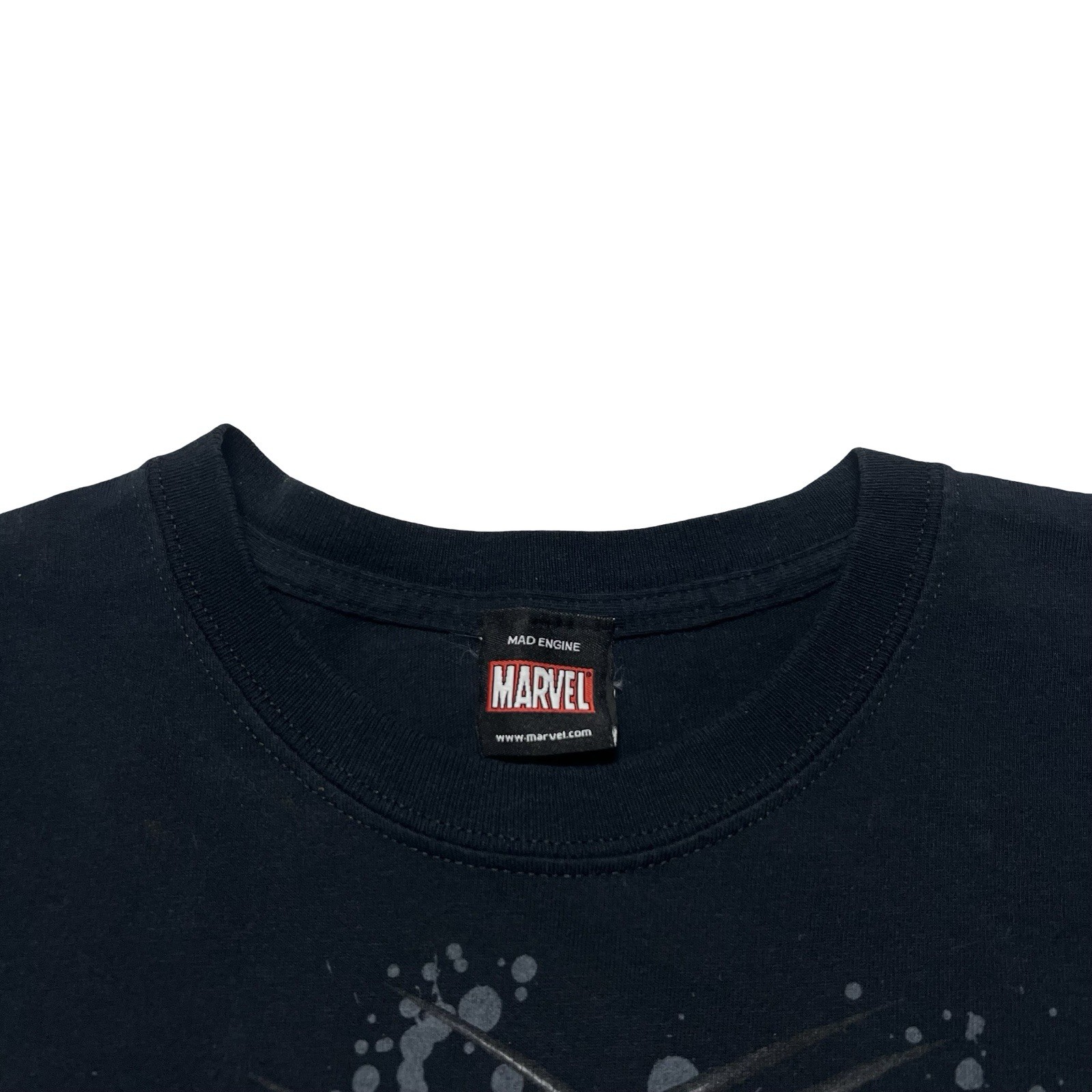 Marvel Mad Engine Wolverine T Shirt Sz M Black X-Men Graphic Tee Vintage 2000’s