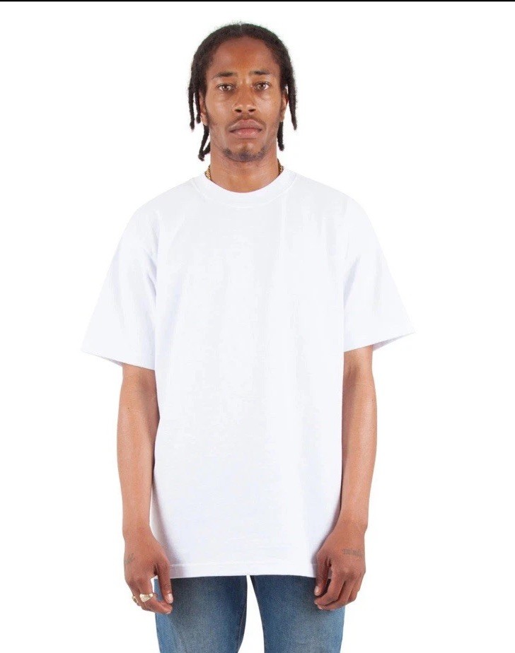 Shaka Wear Adult Max Heavyweight Stylish T Shirt Casual Plain T-Shirt – SHMHSS