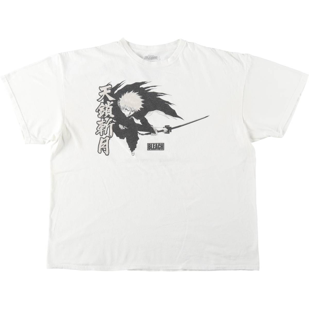 Used BLEACH anime character print T-shirt men’s size XL