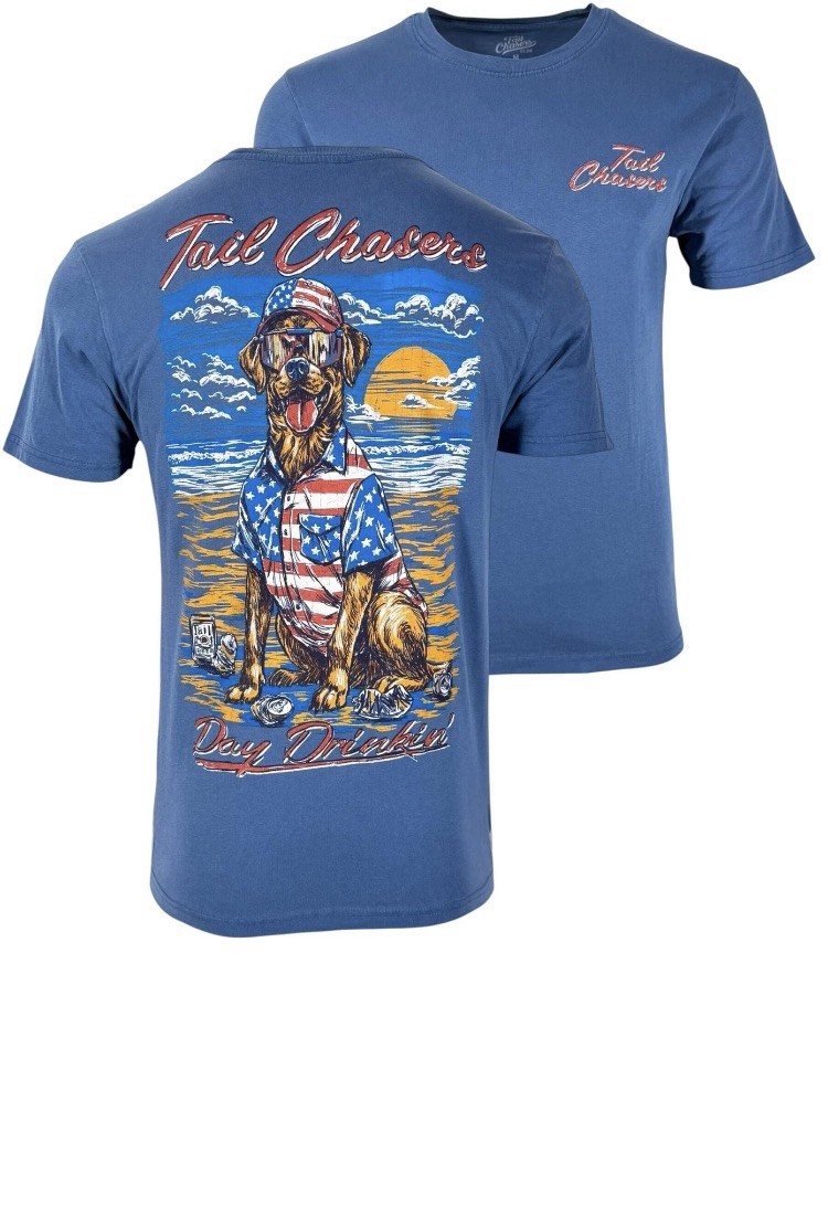 Tail Chasers Club Men’s T-shirt Day Drinkin