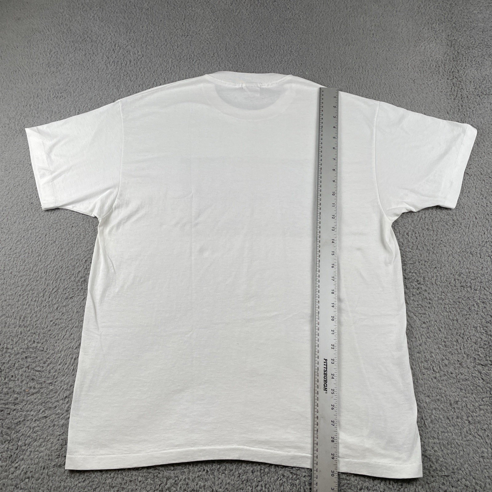 Vtg Hanes XL White T Shirt 1993 North Kingstown Soccer Invitational Made In USA