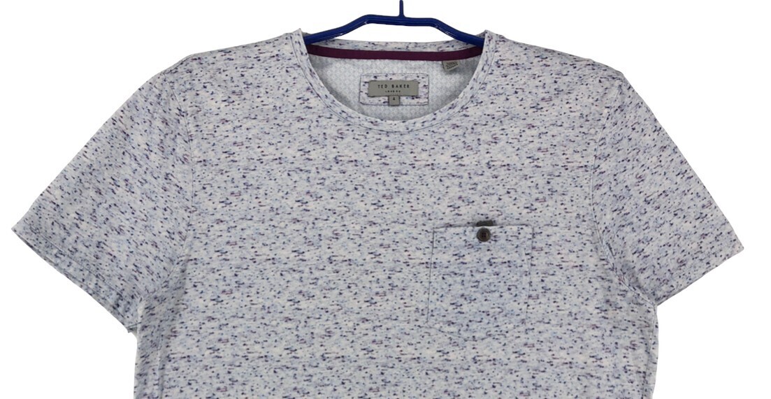 Ted Baker London Men’s Crew Neck T-Shirt Size 4 – M
