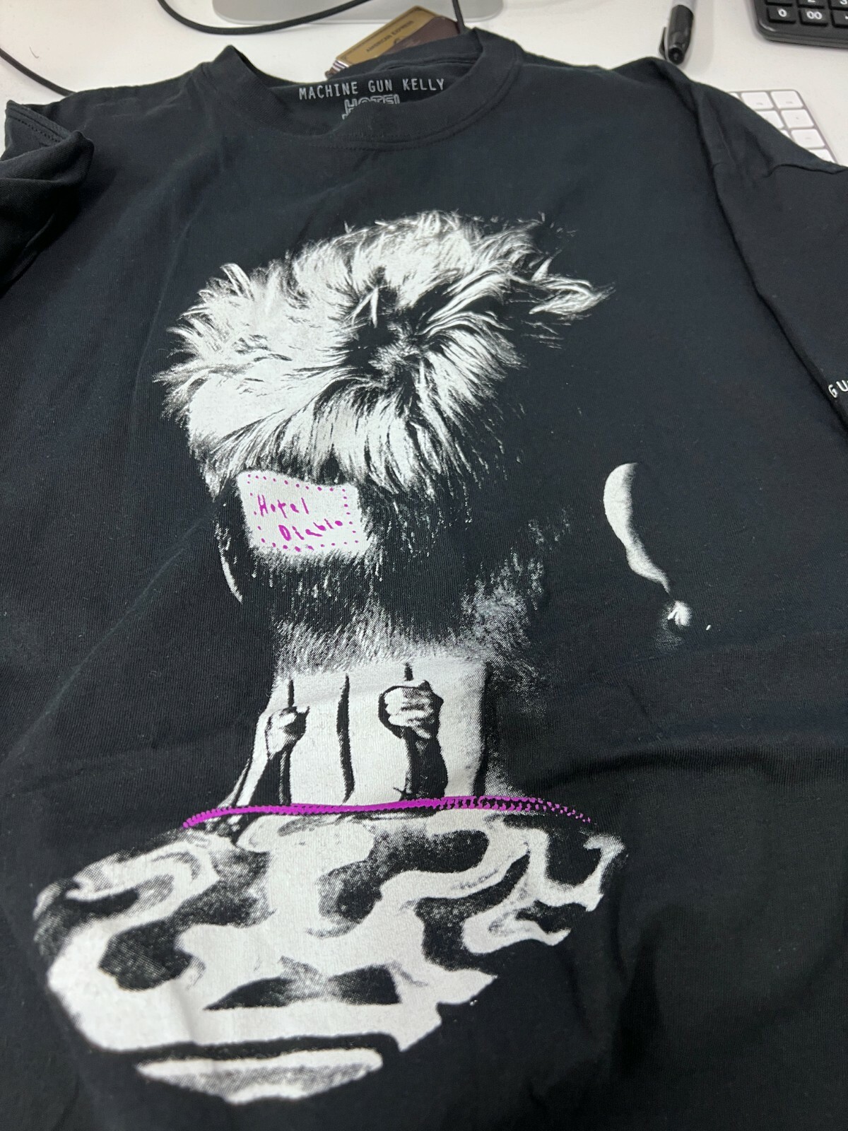MGK MACHINE GUN KELLY MENS HOTEL DIABLO T SHIRT OFFICIAL AUTHENTIC MERCHANDISE