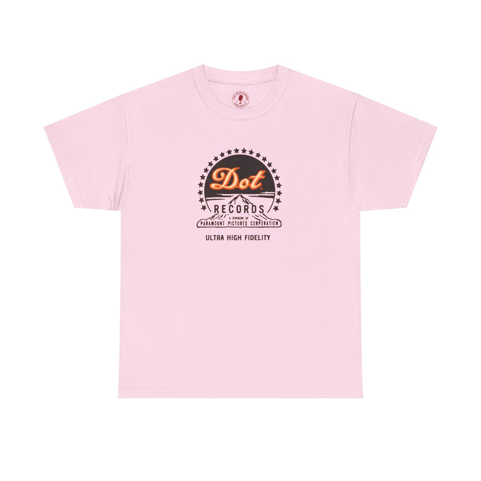 Vintage Retro Dot Records DISTRESSED Record Tee NWT S-5XL