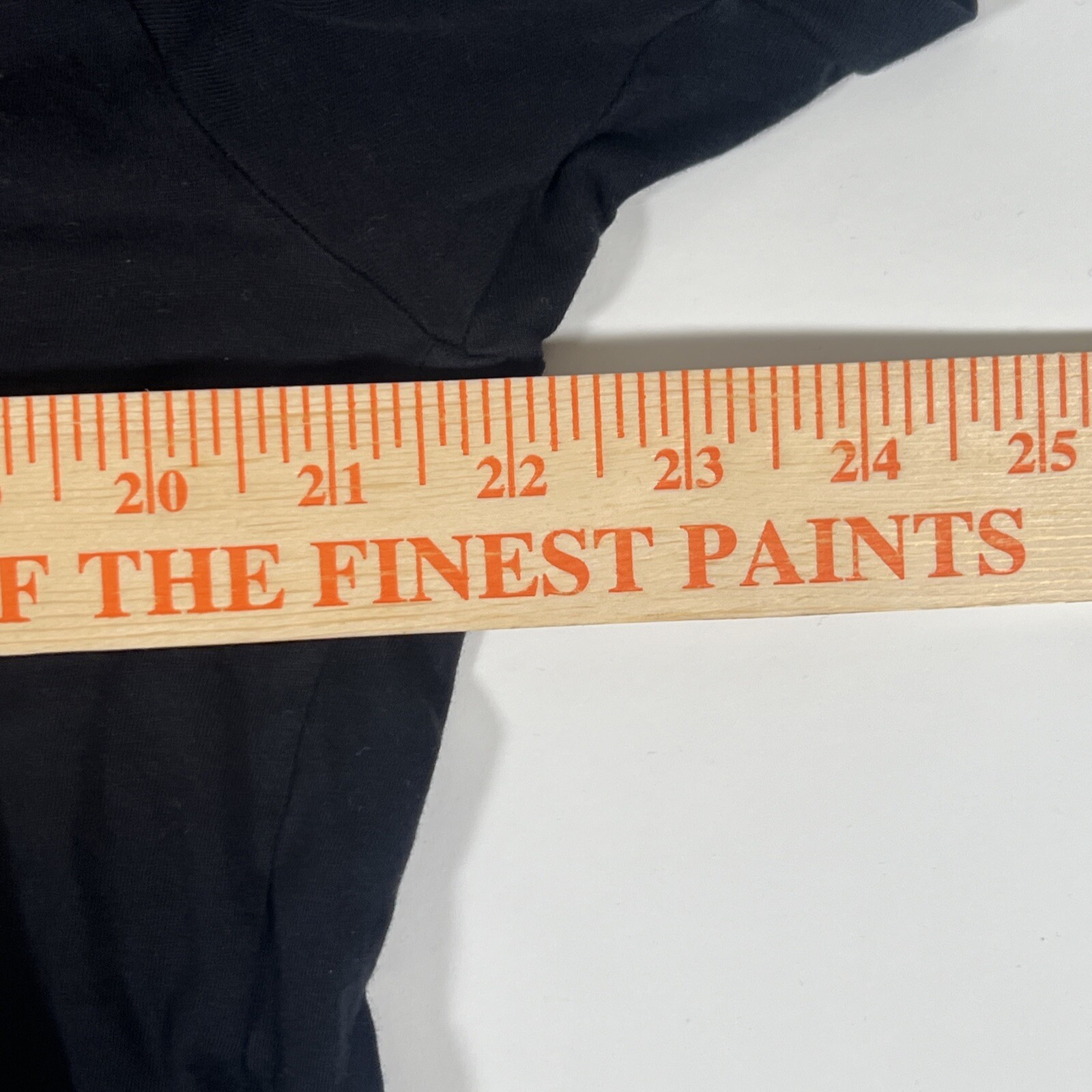 Robin’s Jean Red Label Black Shirt Gold Foil Print – Men’s Size XL
