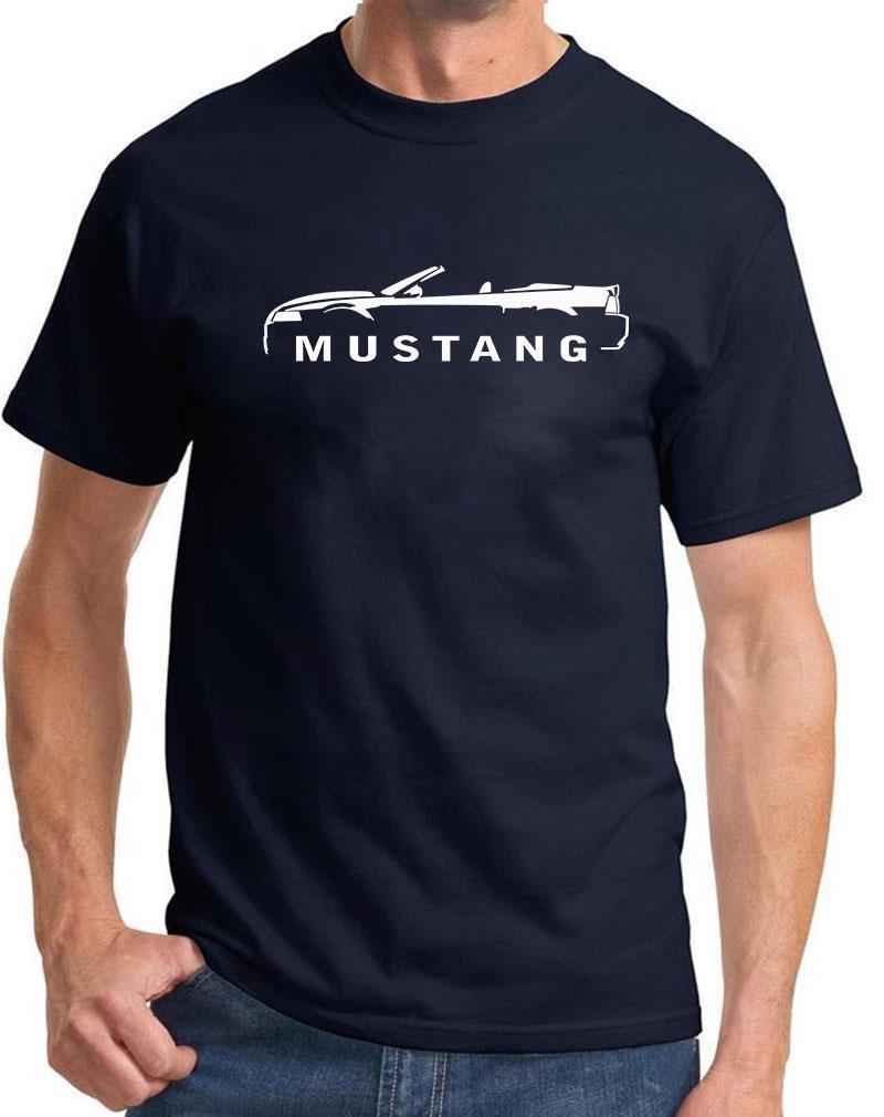 1999-04 Ford Mustang Convertible Classic Outline Design Tshirt NEW COLORS