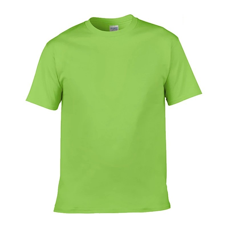 Heavy Cotton T-Shirt Unisex Plain Blank Crewneck Short Sleeves Tee