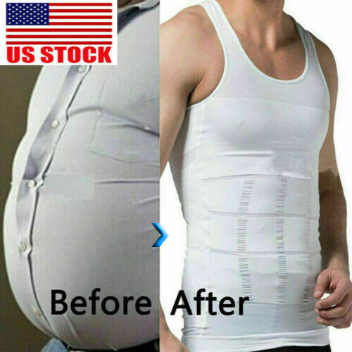 Shaper Men’s Body Shaper Toning T-Shirt Ultra Durable Tank Compression Underwear