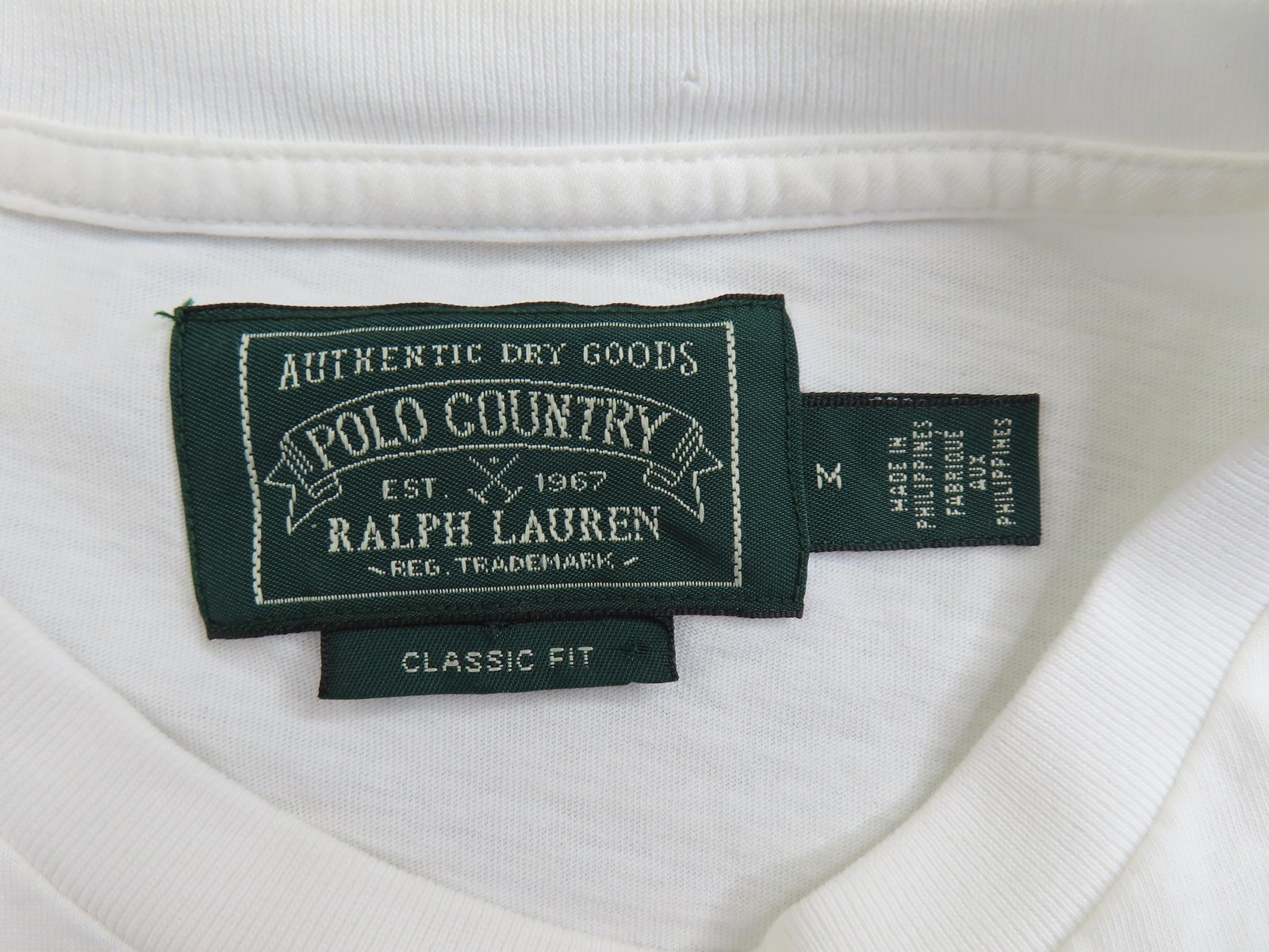 Polo Ralph Lauren Shirt Mens Medium White Polo Country Sportsman Graphic Tee