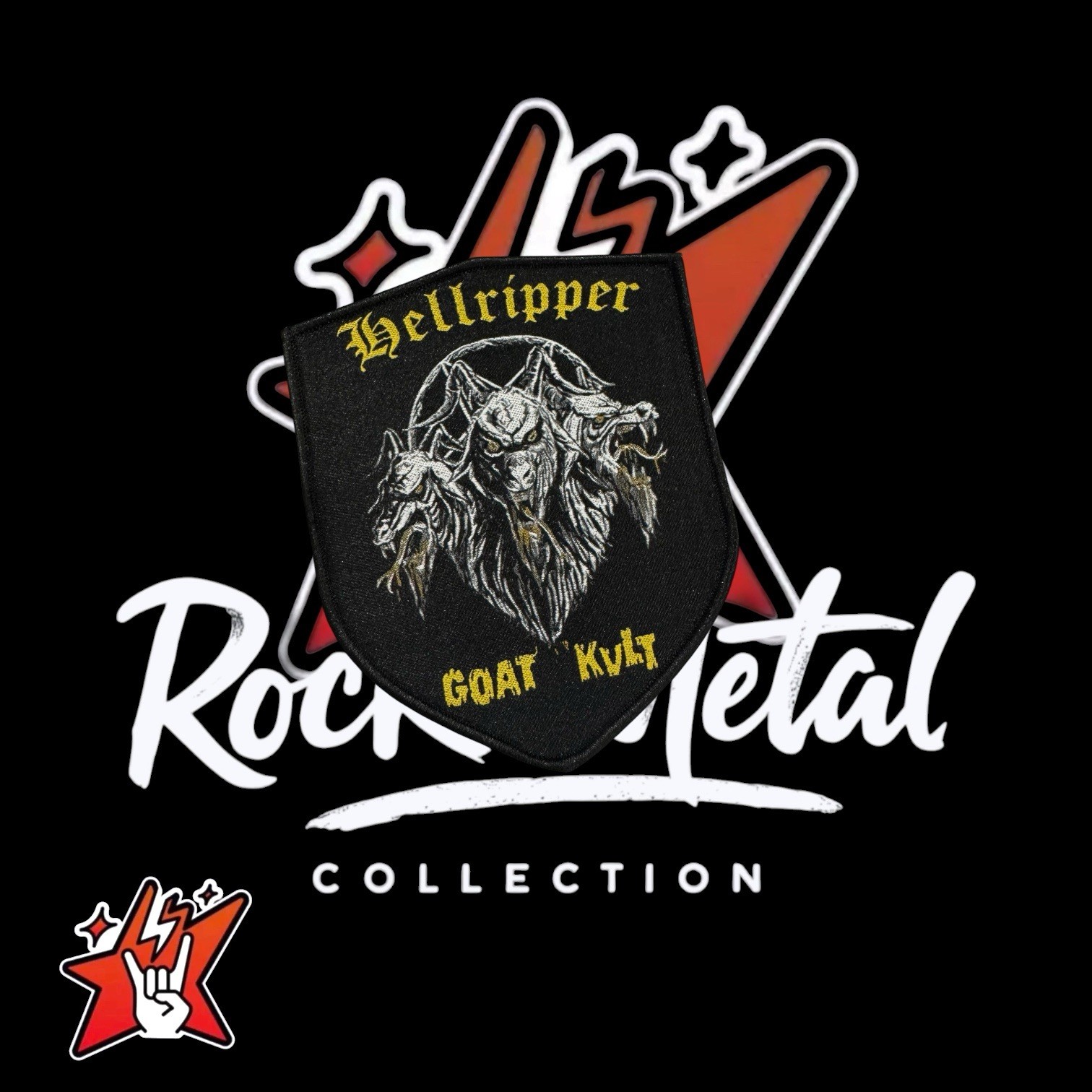 Hellrripper Official Exclusive Woven Patches Venom Bathory Sodom Motorhead