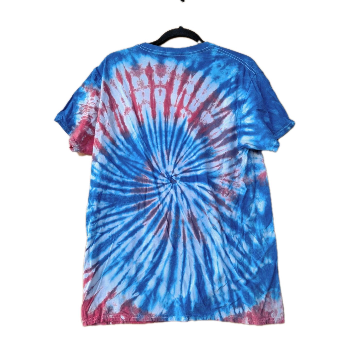 Spiral Tie Dye T-shirt top Men’s/Women’s Non Fade Handmade NEW Sz L 42-44