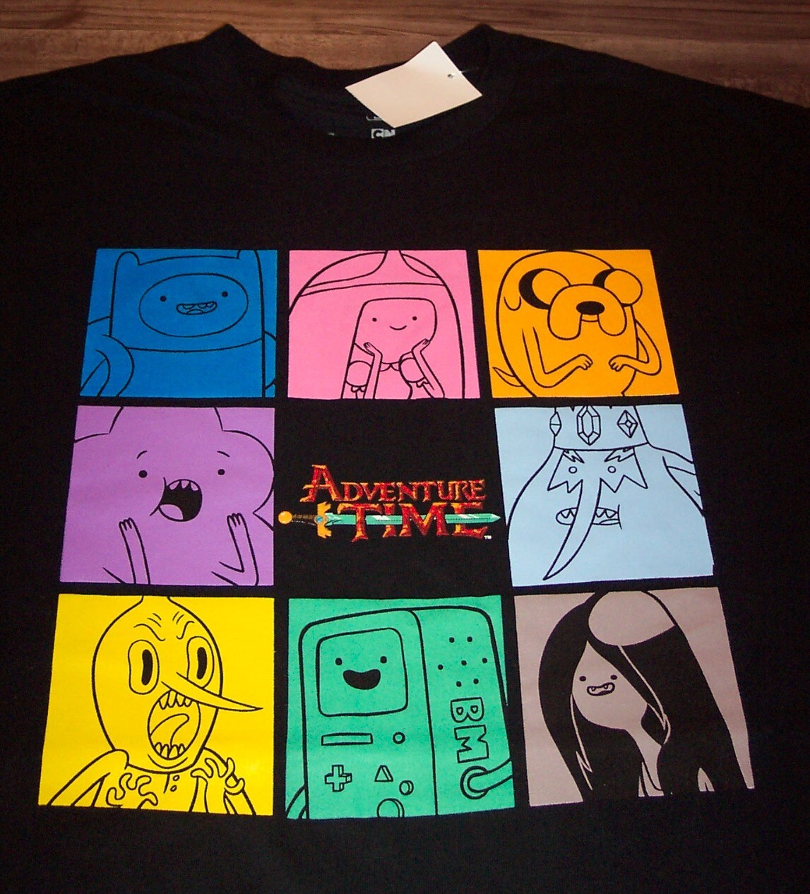 ADVENTURE TIME Cartoon Network T-shirt MENS SMALL NEW w/ TAG
