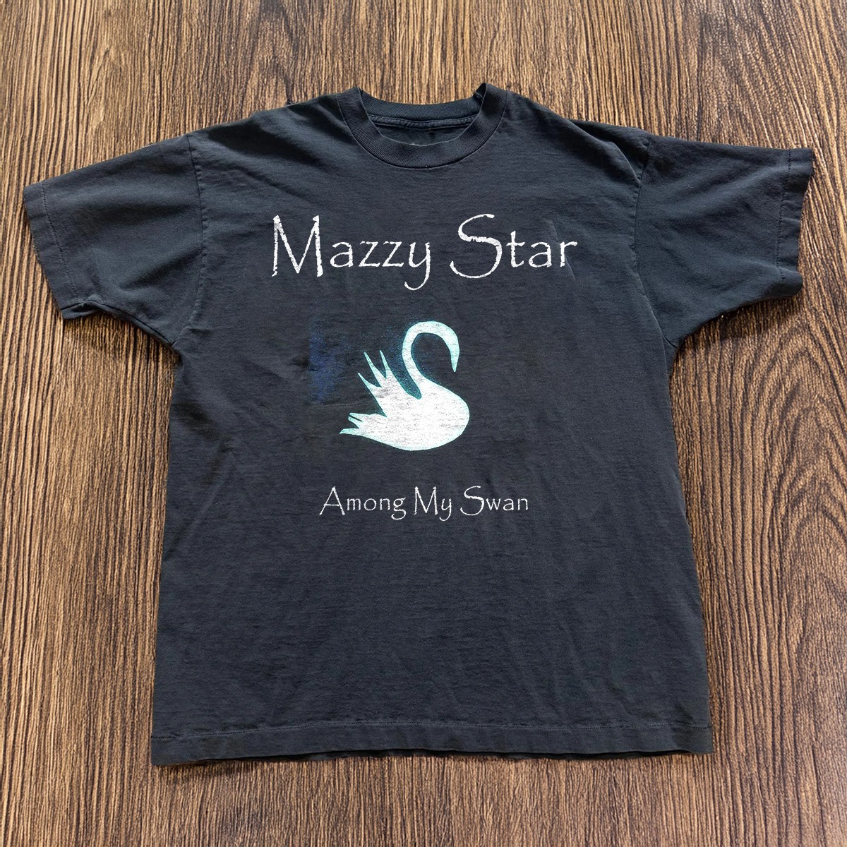 Mazzy Star Among My Swan Black Cotton Unisex Black T-shirt Size S-5XL